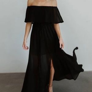 Baltic Born Victoria Off Shoulder Maxi Dress